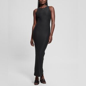 GUESS Women’s Black Tank Maxi Dress Size Medium NWT